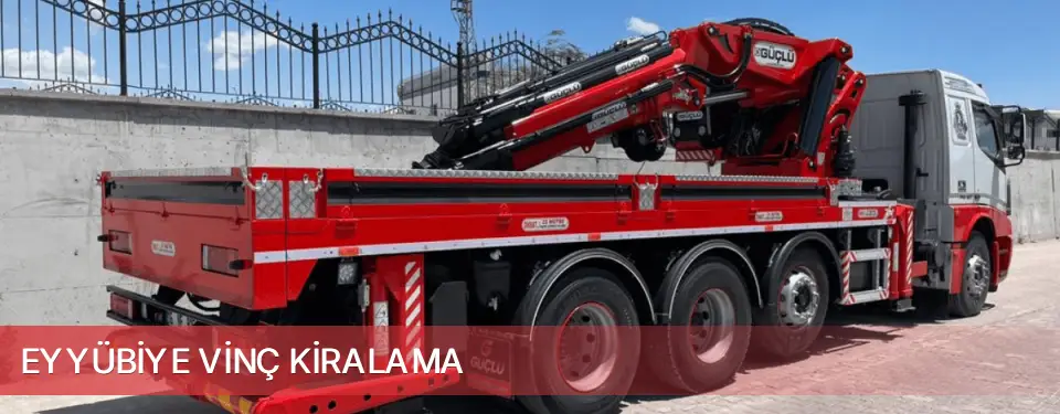 Eyyübiye İlçemi Vinç Kiralama